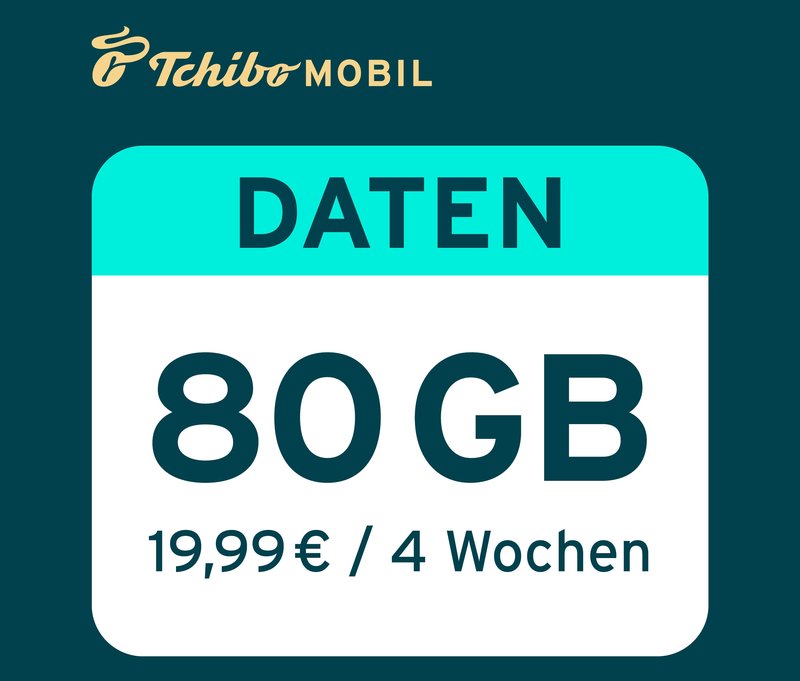 Tchibo - Datenoption 80 GB