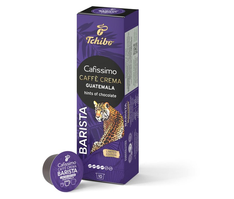 Cafissimo Barista Caffè Crema Guatemala - 10 Kapseln - Intensität: 4/6