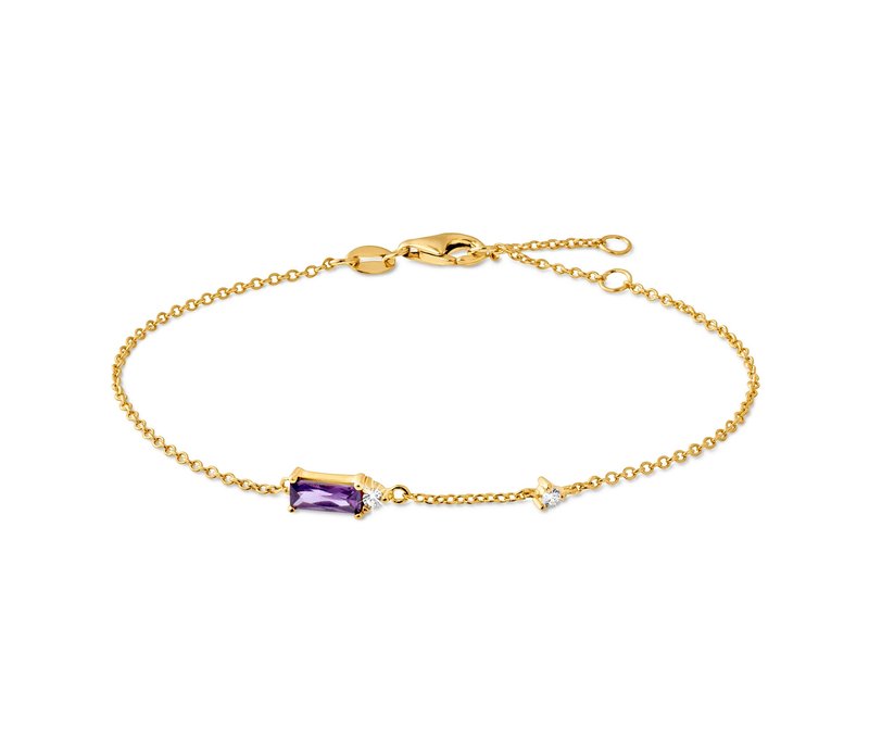 Tchibo - 925 Silber Armband - weiß