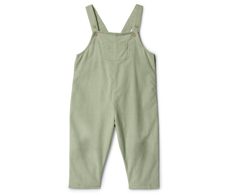 Tchibo - Baby-Cord-Latzhose - Baby - Gr. 74/80 - olivgrün