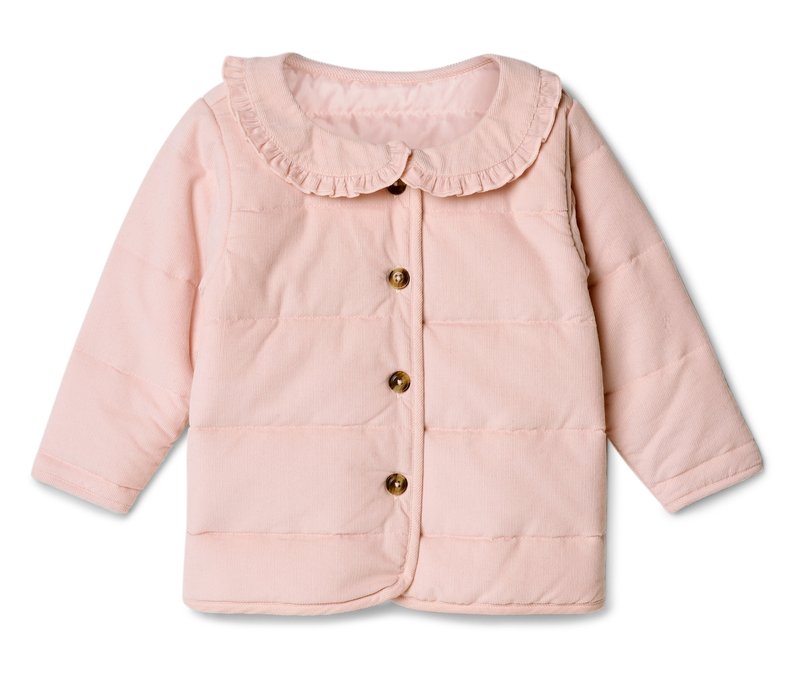 Tchibo - Kinder-Cord-Jacke - Mädchen - Gr. 110/116 - hellrosa