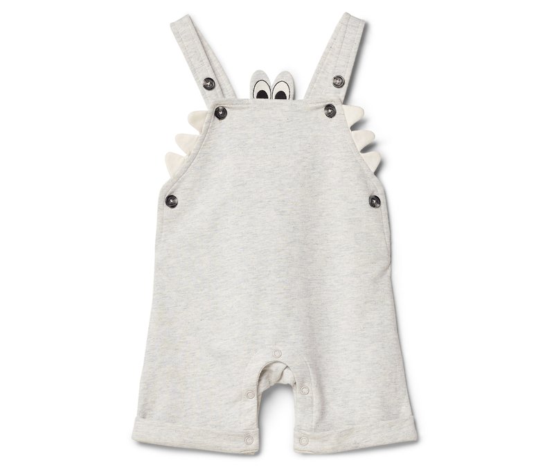 Tchibo - Baby-Latzhose - Baby - Gr. 86/92 - grau