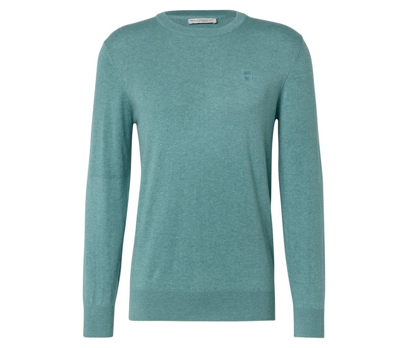 Tchibo - Pullover mit Rundhalsausschnitt - Herren - Gr. S - blau
