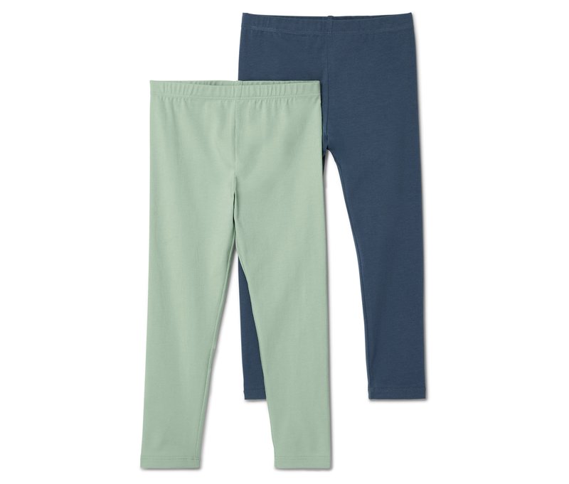 Tchibo - 2 Kinder-Leggings - Baby - Gr. 74/80 - dunkelblau