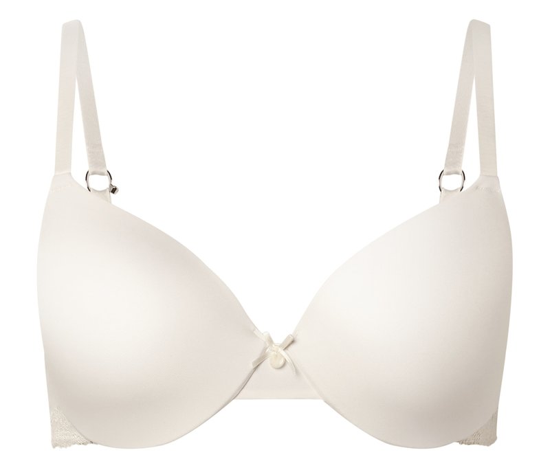 Tchibo - T-Shirt-BH - Damen - Gr. 80B - creme