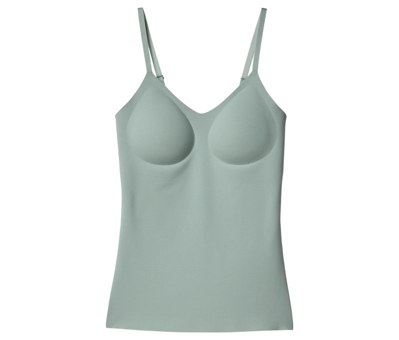 Tchibo - Komfort-Hemdchen »bonded« - Damen - Gr. XL - grün