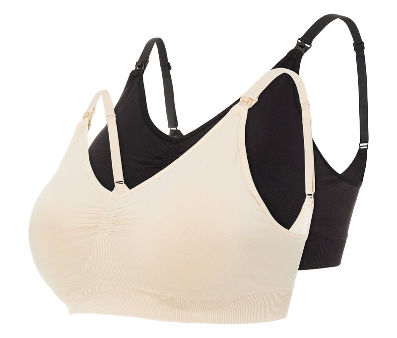 Mamalicious Mlilja Feed ME BRA 2-P Noos - Damen - Gr. M/L - schwarz