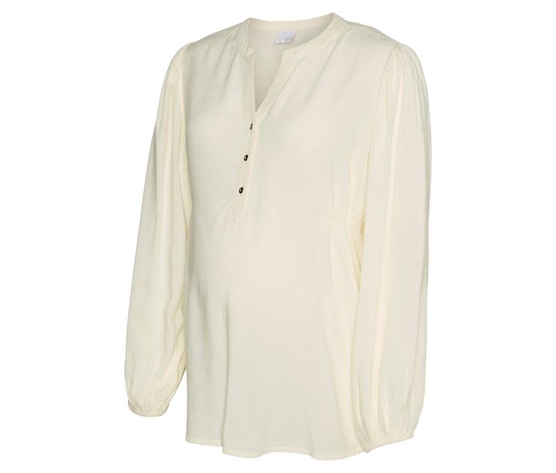 Mamalicious Top »Mlmercy Lia« - Damen - Gr. XS - braun