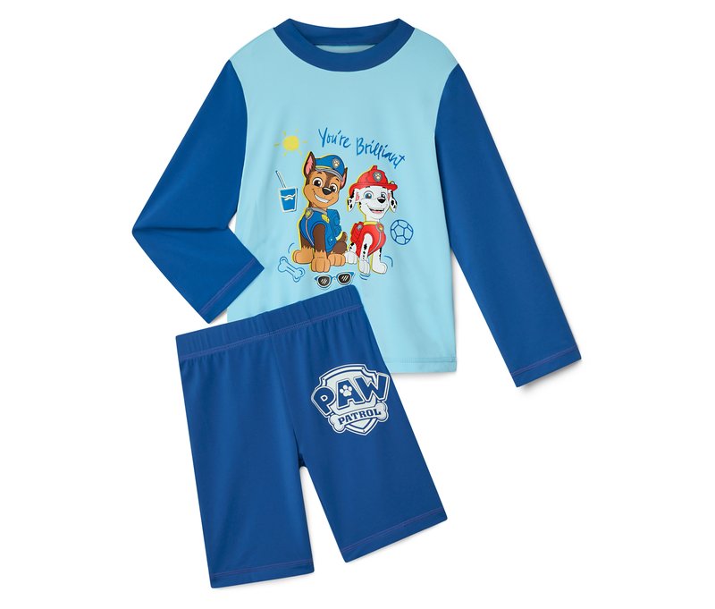 Tchibo - Kinder-Kombi mit UV-Schutzfaktor 50+ - Baby - Gr. 74/80 - blau/print