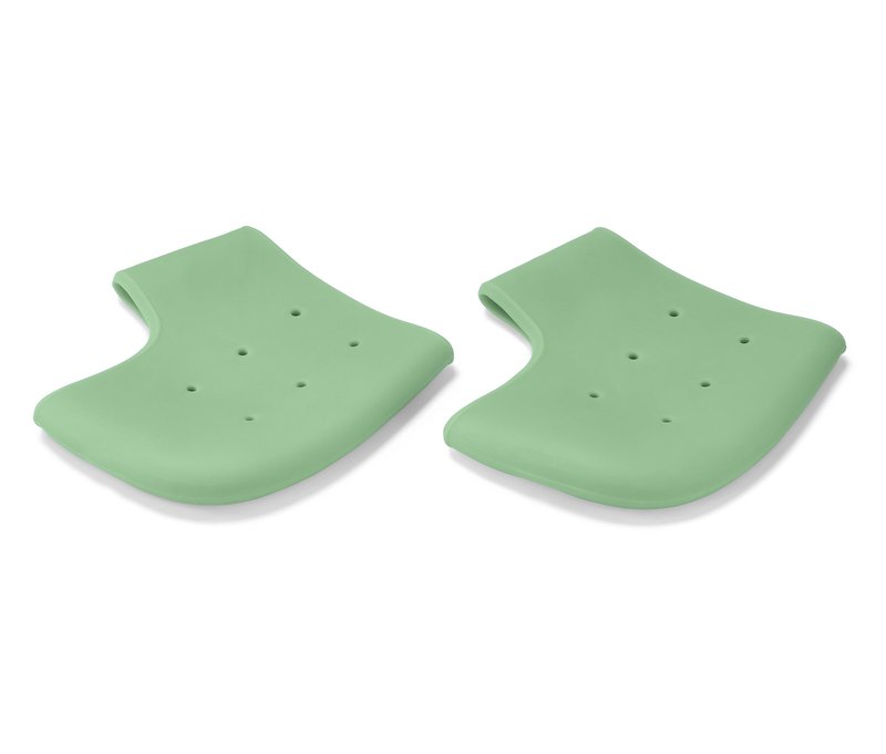 Tchibo - 2 Fersenschutzhauben - hellgrün
