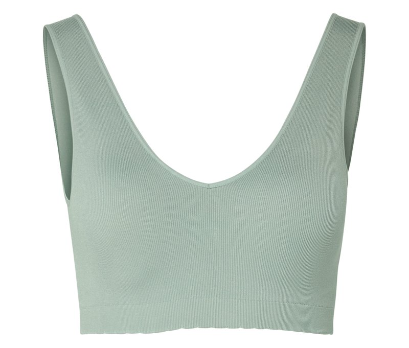 Tchibo - Seamless-Bustier - Damen - Gr. XS - grün