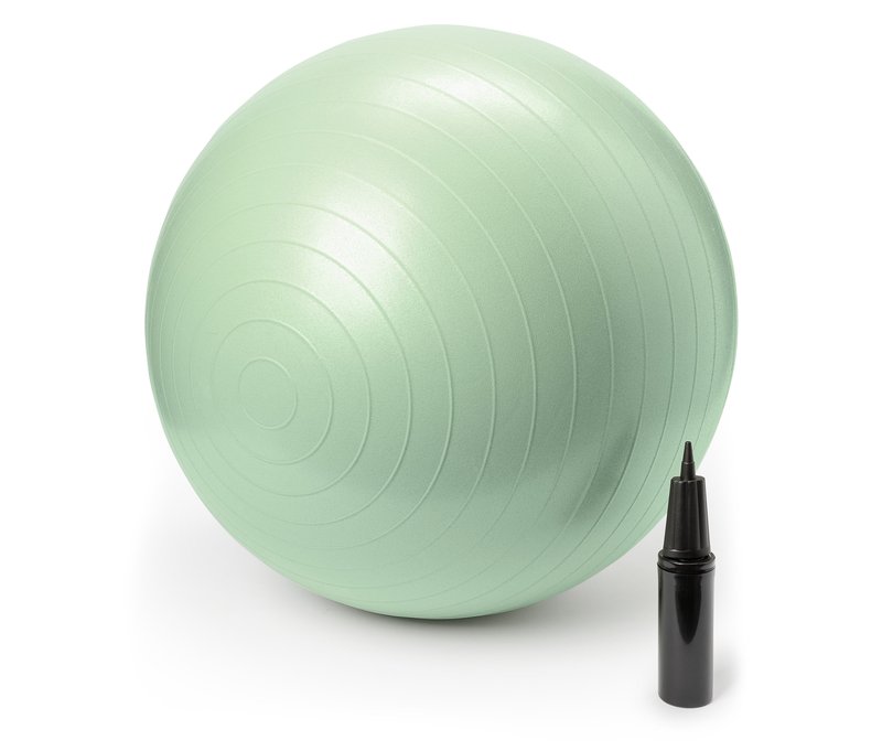 Tchibo - Gymnastikball mit Bezug - hellgrün