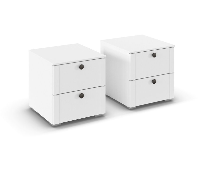 Rauch Nachttisch-Set »Savona« - 40x42x42cm - Holz / Holz