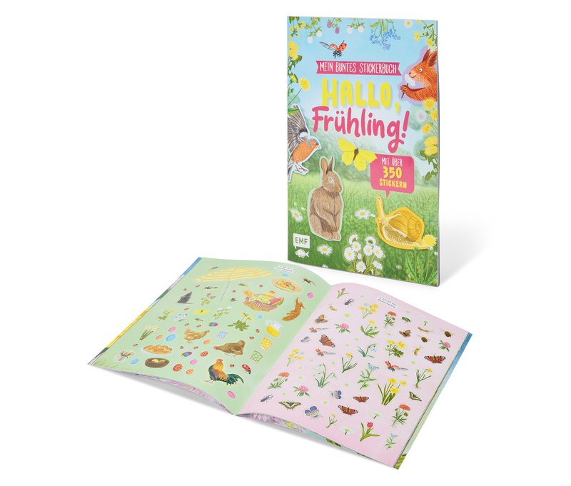 Tchibo - Mein buntes Stickerbuch »Hallo Frühling!«