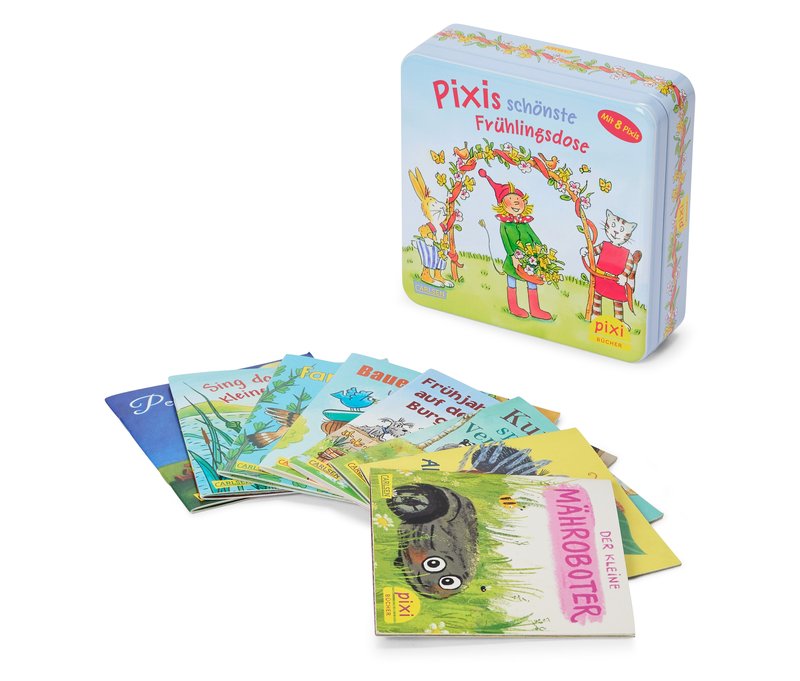 Tchibo - Buch-Set »Pixis schönste Frühlingsdose«