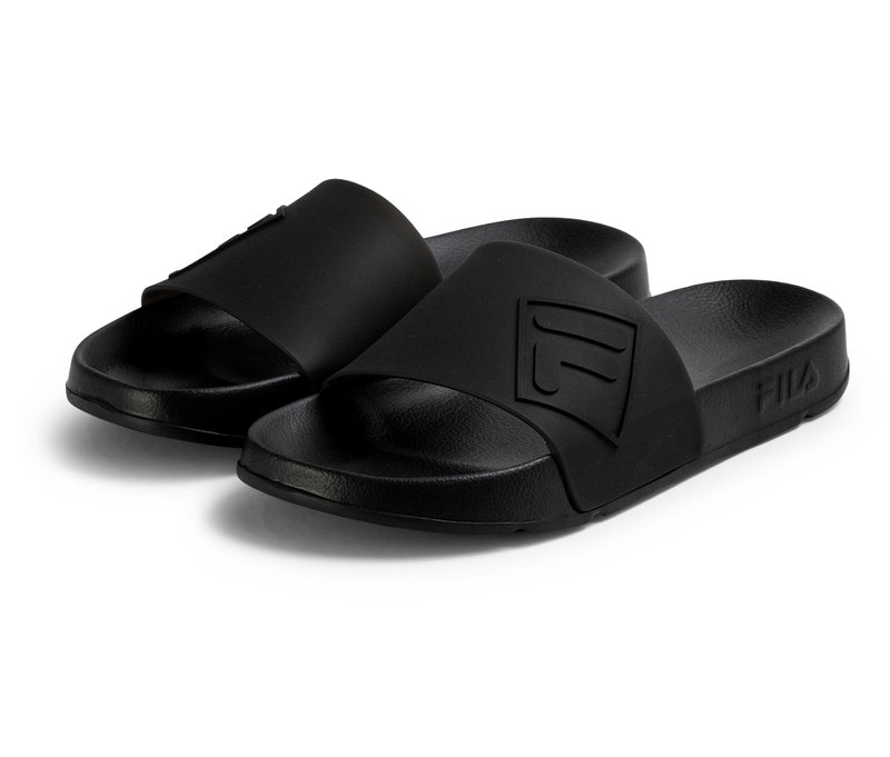Fila Lugo Herren-Slipper - Herren - Gr. 42 - schwarz