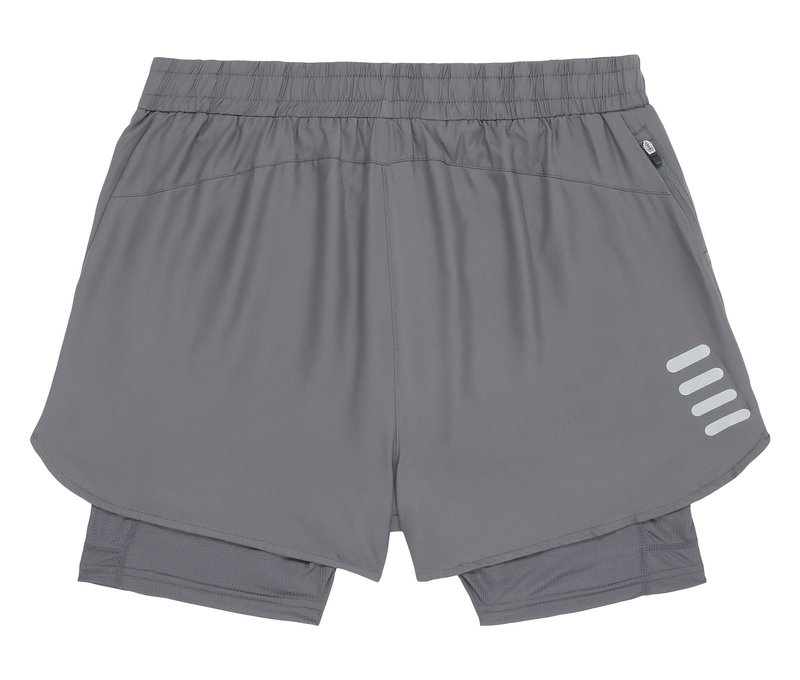Fila Herren-Funktionsshorts - Herren - Gr. XL - grau