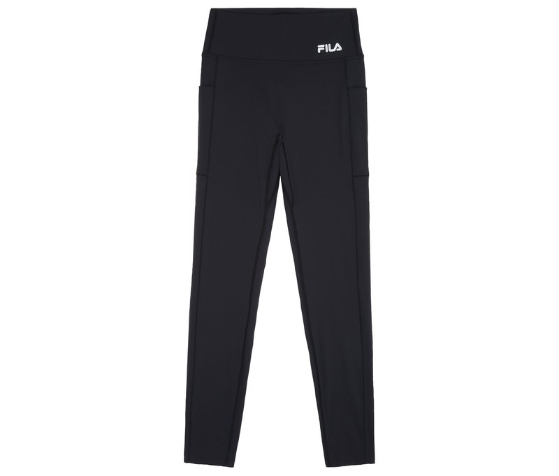 Fila Damen-Sportleggings - Damen - Gr. L - schwarz