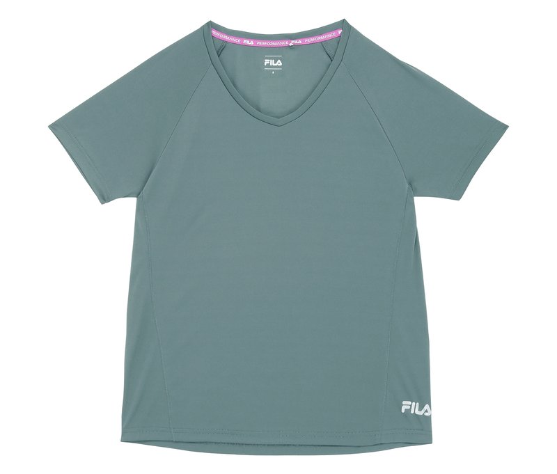 Fila Damen-Funktionsshirt - Damen - Gr. XS - grün