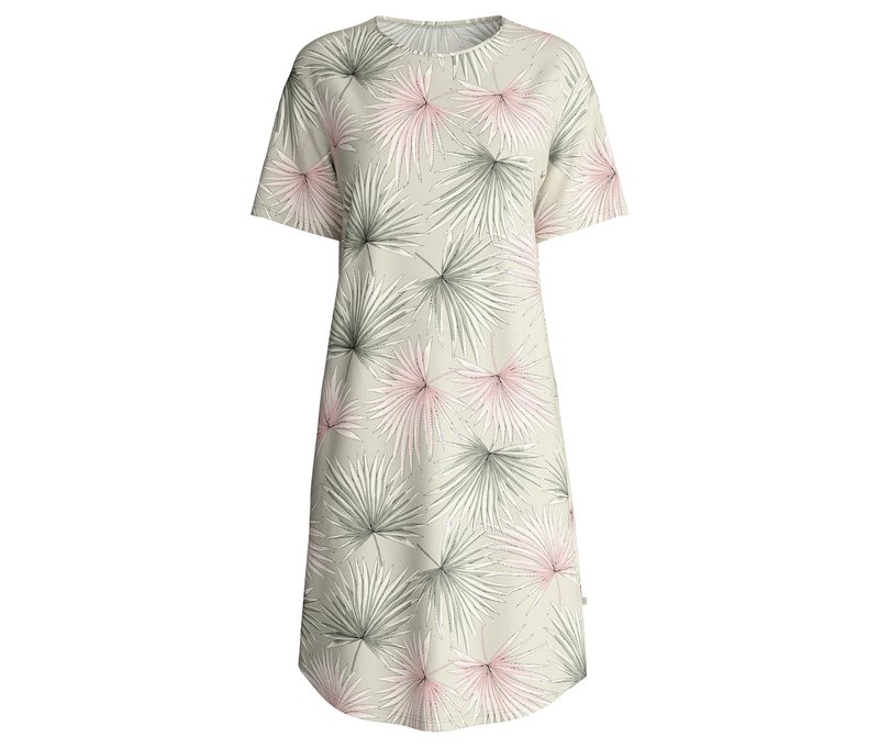 Tchibo - Calida »Leaf Dreams« Nachthemd - Damen - Gr. S - grün