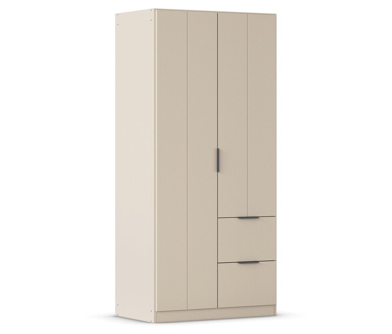 rauch Kleiderschrank »Ella« - 91x54x197cm - beige - Holz / Holz
