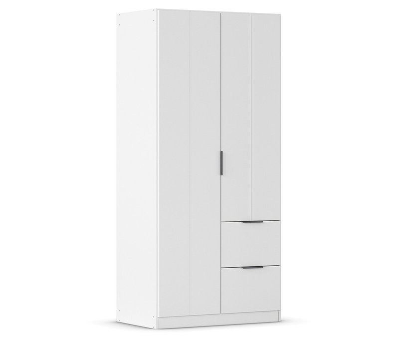 rauch Kleiderschrank »Ella« - 91x54x197cm - weiß - Holz / Holz