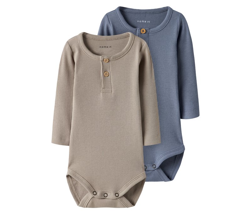 Tchibo - 2 Name IT Baby-Bodys - Baby - Gr. 62