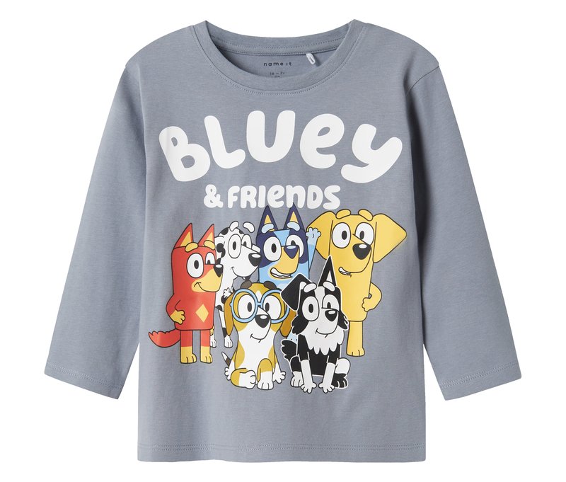 Tchibo - Name IT Kinder-Langarmshirt »Bluey« - Jungen - Gr. 110