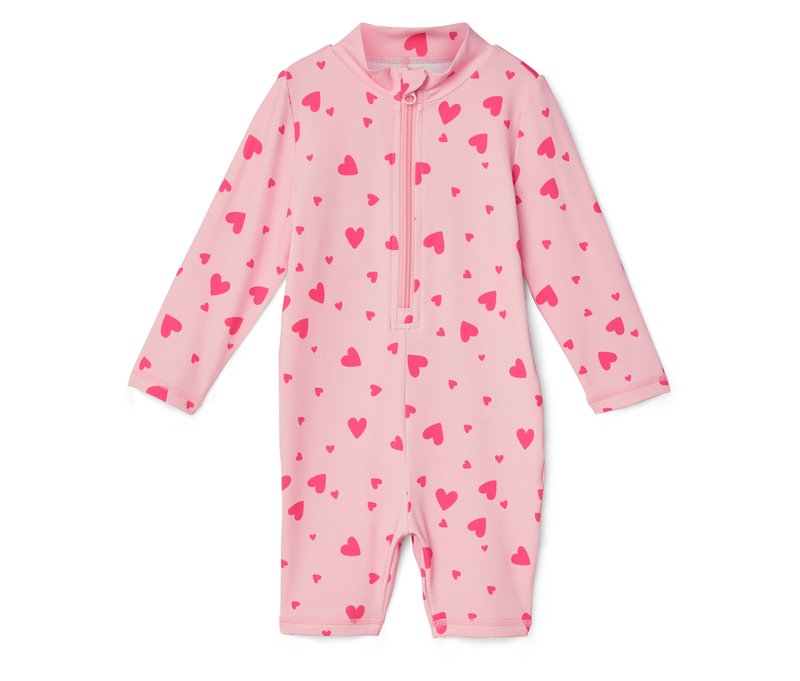 Tchibo - Baby-Einteiler mit UV-Schutzfaktor 50+ - Baby - Gr. 86/92 - hellrosa