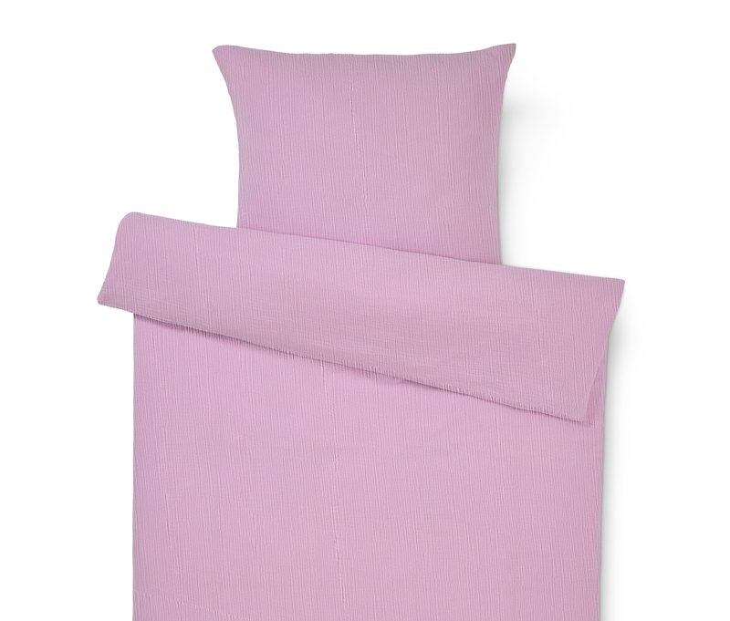 Tchibo - Musselin-Bettwäsche - lila