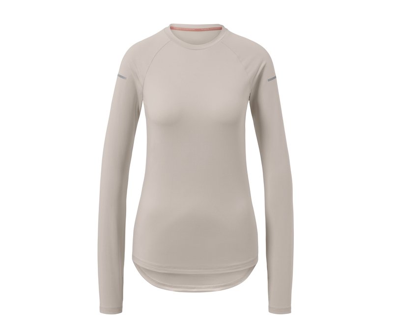 Tchibo - Langarm-Funktionsshirt - Damen - Gr. M - grau