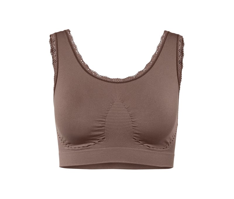 Tchibo - Seamless-Bustier - Damen - Gr. XL - braun