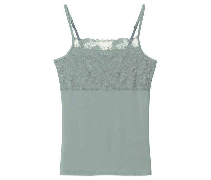 Tchibo - Hemdchen - Damen - Gr. S - grün