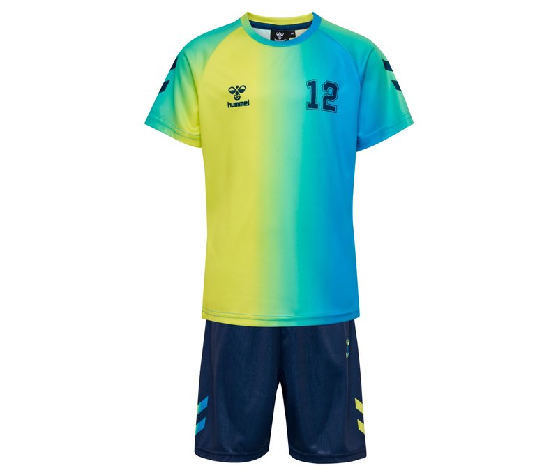 Hummel Kinder-Trikot-Set Hmlshimmer - Kinder - Gr. 110 - grün