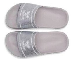 hummel® Badelatschen Pool Slide GlitterJR - Kinder - Gr. 28