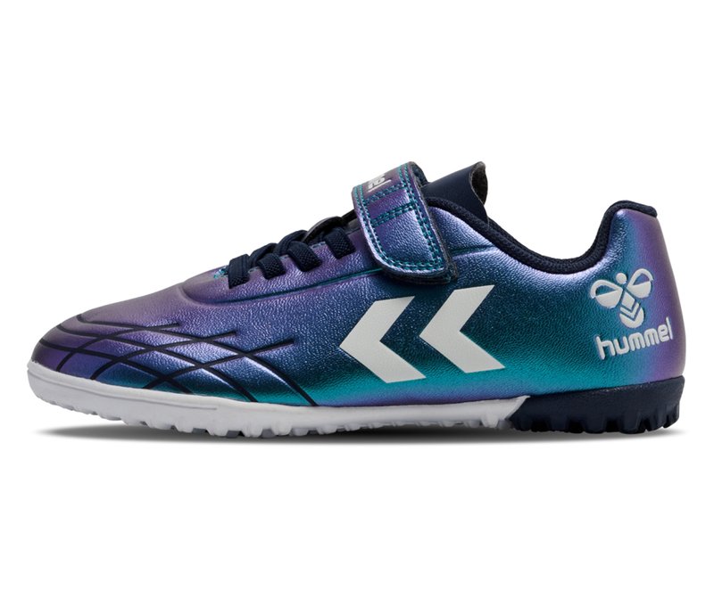 hummel® Top Star Turf JR Fußballschuhe - Kinder - Gr. 34 - grün