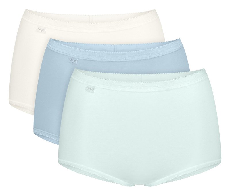 sloggi Basic+ Maxi C3P - Damen - Gr. 46 - türkis