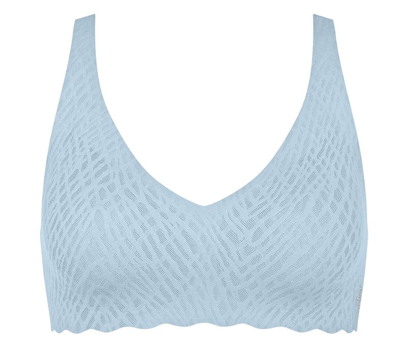 sloggi Zero Feel Bliss Soft bra - Damen - Gr. S - blau