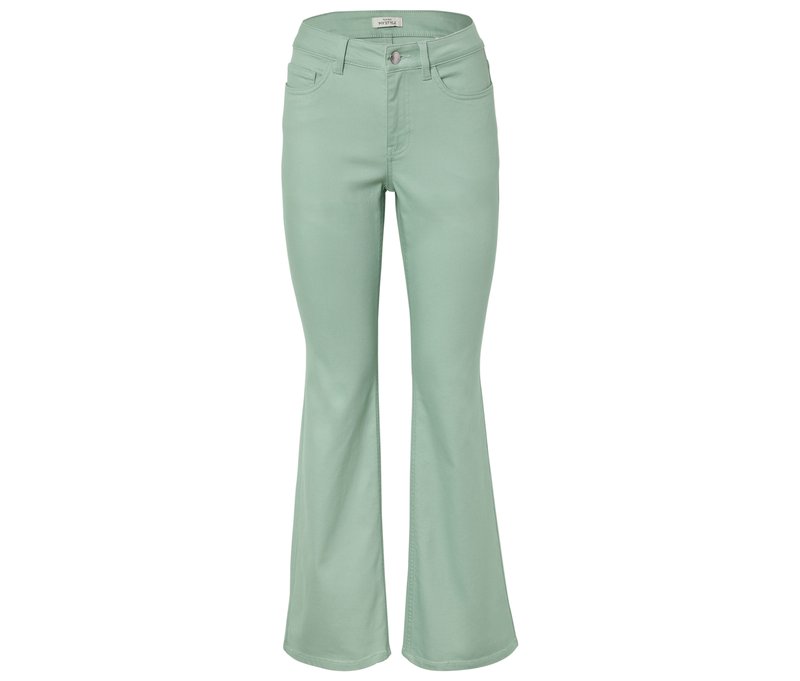 Tchibo - Bootcut Jeans ‒ Fit »Lou« - Damen - Gr. 42 - grün