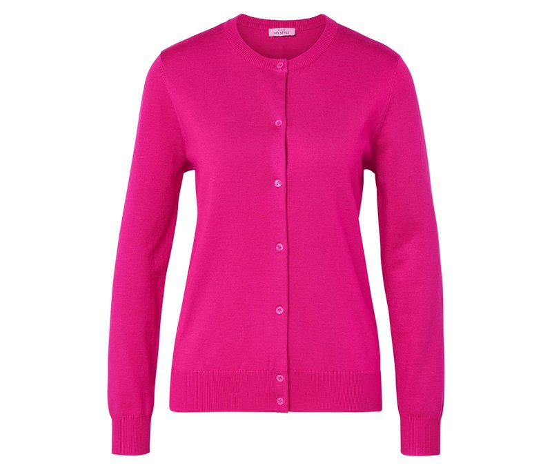 Tchibo - Feinstrick-Cardigan - Damen - Gr. M - pink