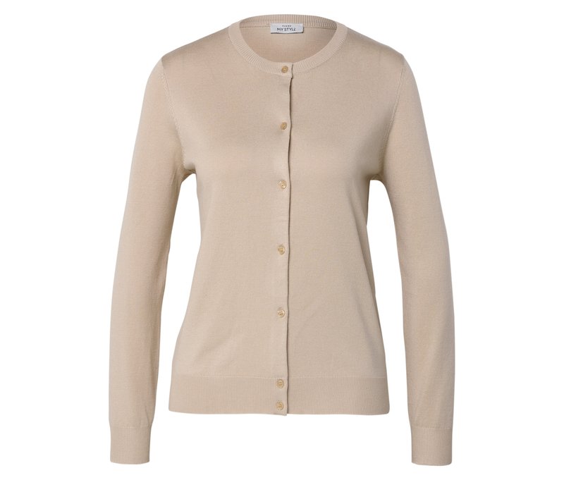 Tchibo - Feinstrick-Cardigan - Damen - Gr. XL - beige