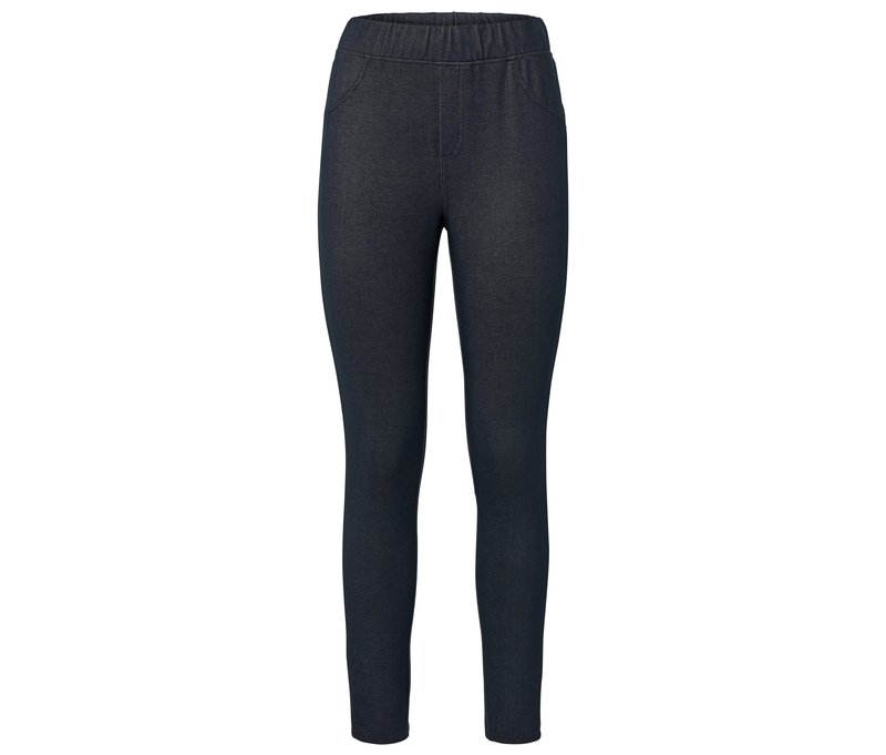 Tchibo - Leggings in Jeans-Optik - Damen - Gr. L - dunkelblau