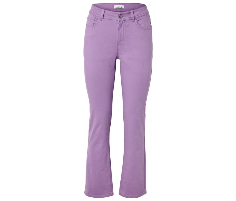 Tchibo - Web-Hose mit Softtouch - Damen - Gr. 38 - lila