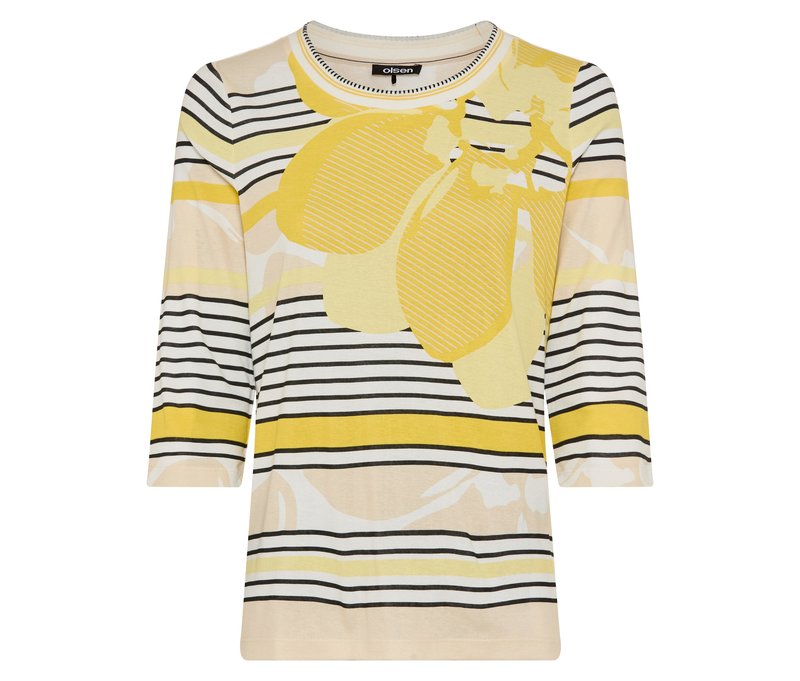 Tchibo - Olsen 3/4-Shirt - Damen - Gr. 36 - print
