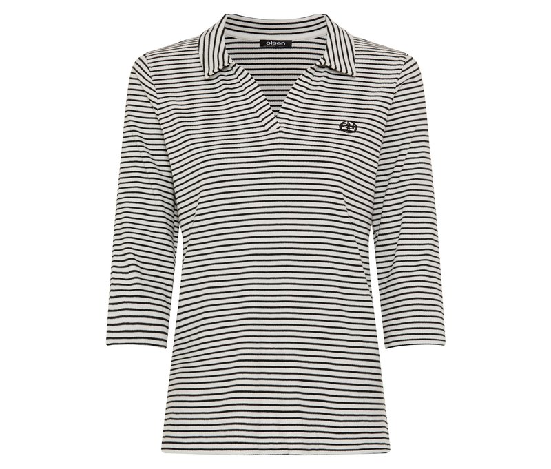 Tchibo - Olsen Polo-Shirt - Damen - Gr. 38 - schwarz