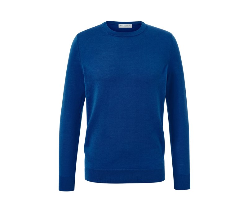 Tchibo - Merino-Pullover - Herren - Gr. L - blau
