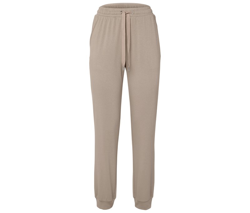 Tchibo - Loungewear-Hose - Damen - Gr. L - taupe