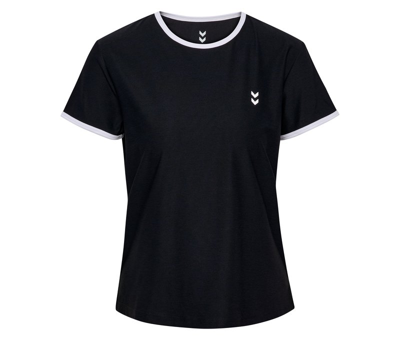 hummel® Damen-T-Shirt - Damen - Gr. L - schwarz