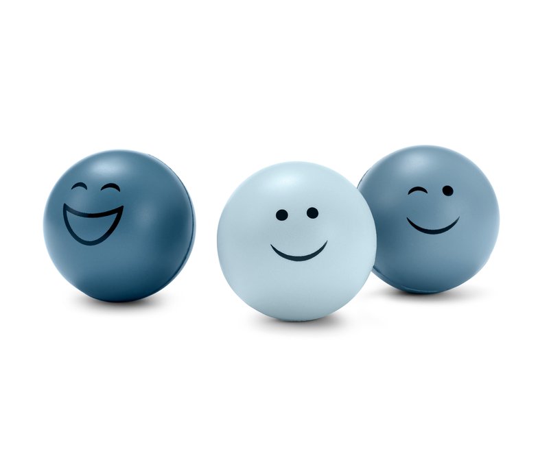 Tchibo - 3 Anti-Stressbälle - dunkelblau