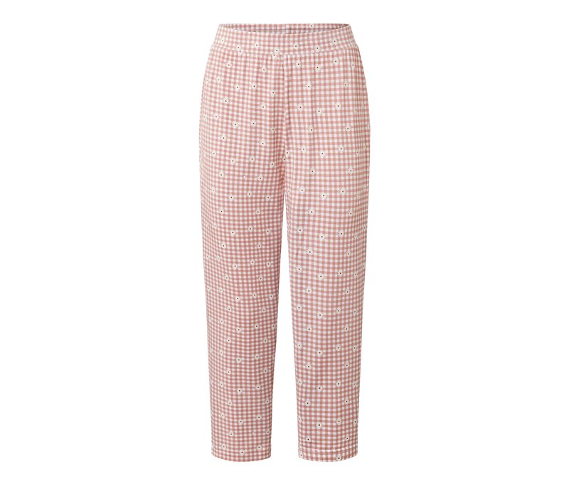 Tchibo - 7/8-Pyjamahose - Damen - Gr. L - weiß